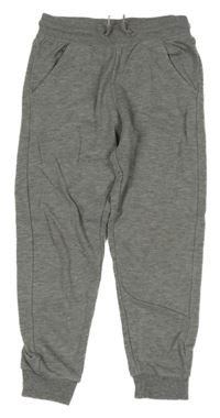 Šedé melírované tepláky Nutmeg