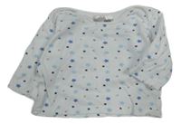 Bílé triko s hvězdičkami Ergee