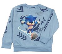 Světlemodrá mikina se Sonicem Primark