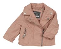 Růžový koženkový podšitý křivák Primark