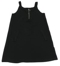 Černé žebrované šaty Primark