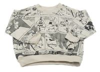 Smetanová mikina s mumínky Reserved