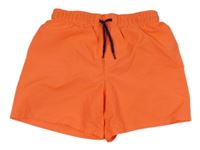 Neonově oranžové plážové kraťasy H&M