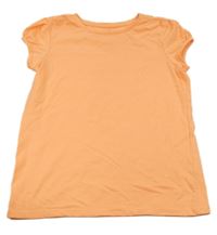 Neonově oranžové tričko Tu