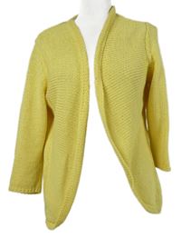 Dámský světležlutý svetrový cardigán Bonita 