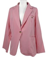 Dámské růžové sako Shein 