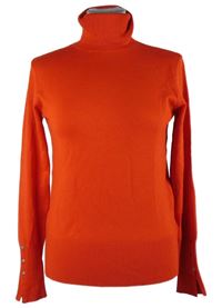 Dámský červený svetrový rolák C&A