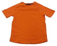 Oranžové tričko s kapsou George