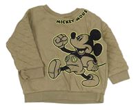 Béžová mikina s Mickey Mousem Disney