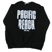 Černá mikina s nápisem H&M