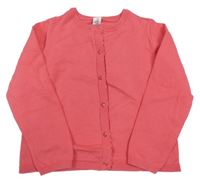 Růžový propínací svetr topolino