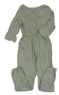 Khaki letní overal H&M
