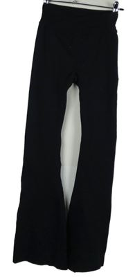 Dámské černé flare legíny 