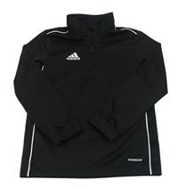 Černá sportovní propínací mikina Adidas