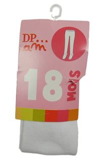 Nové - Bílé punčocháče DP...am