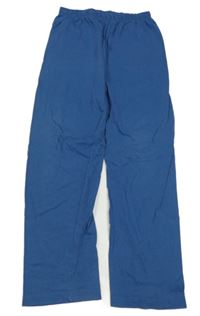 Tmavomodré pyžamové kalhoty