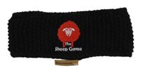 Nové - Černá pletená čelenka s ovcí Beechfield