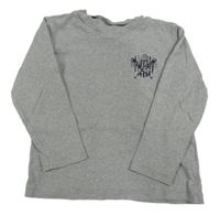 Šedé triko s potiskem Esprit