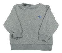 Šedá vzorovaná mikina Next 