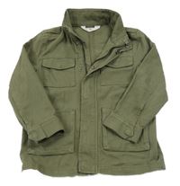 Khaki riflová bunda H&M
