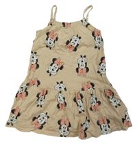 Béžové bavlněné šaty s Minnie H&M