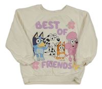 Smetanová mikina Bluey Tu