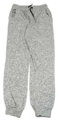 Šedé melírované tepláky X-mail 