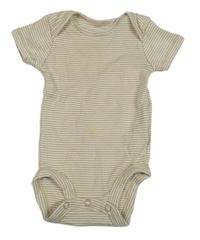 Béžové proužkované body Carter´s 