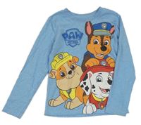 Světlemodré triko s Paw Patrol Nickelodeon