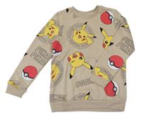Béžová mikina Pikachu Primark