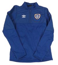 Safírová funkční fotbalová bundomikina Ireland UMBRO