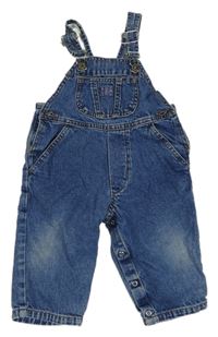 Modré riflové laclové kalhoty ZEUS