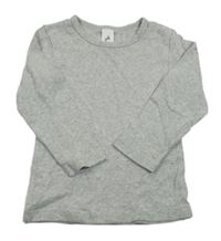 Šedé melírované triko C&A