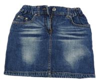 Modrá riflová sukně C&A