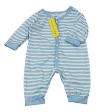 Nové - modro-bílý pruhovaný overal SHEIN