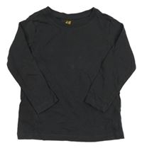 Černošedé triko H&M