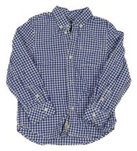 Námořnicky modro-bílá kostkovaná košile H&M