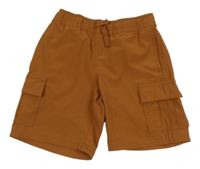 Medové cargo šusťákové funkční kraťasy Cat&Jack