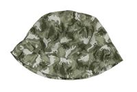 Khaki šusťákový klobouk s dinosaury