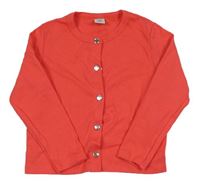 Jahodové propínací triko Petit Bateau
