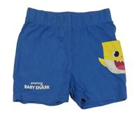 Modré bavlněné kraťasy s Baby Shark Nutmeg