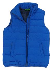 Safírová šusťáková zateplená funkční vesta Mountain Warehouse