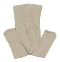 Béžové melírované punčocháče H&M