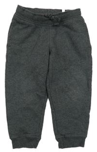 Tmavošedé melírované tepláky H&M