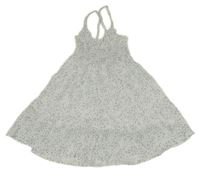 Bílé květované šaty H&M