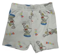Bílé bavlněné kraťasy s Dumbem Primark