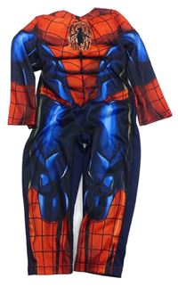 Kostým - Tmavomodro-červený overal - Spiderman zn. Marvel