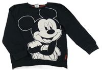 Černá mikina s Mickeym George