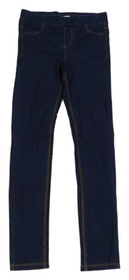 Tmavomodré tregíny riflového vzhledu KIABI