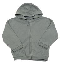 Šedá propínací mikina s kapucí George